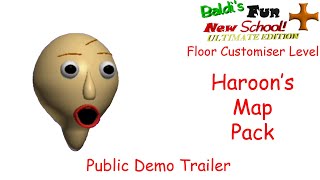 Haroon's Map Pack Public Demo Trailer (BFNS+ Floor Customiser Level)