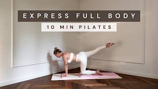 10 MIN Full Body Pilates | abs, arms & legs, pilates board, at home mini reformer, beginner friendly