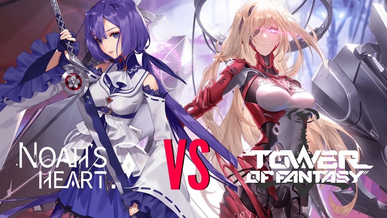 Noah's Heart vs Tower Of Fantasy - (Un)necessary Comparation? (NEW ANIME MMORPGs 2022)