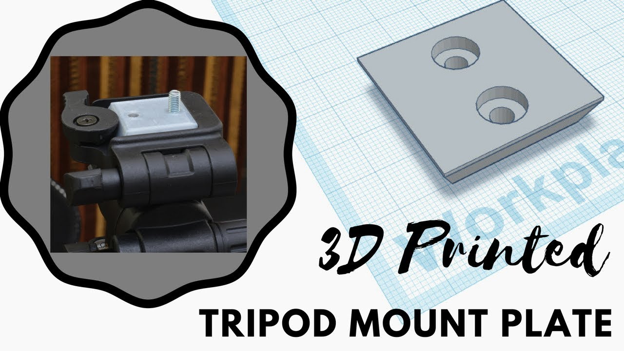 3d Printed Tripod Plate
