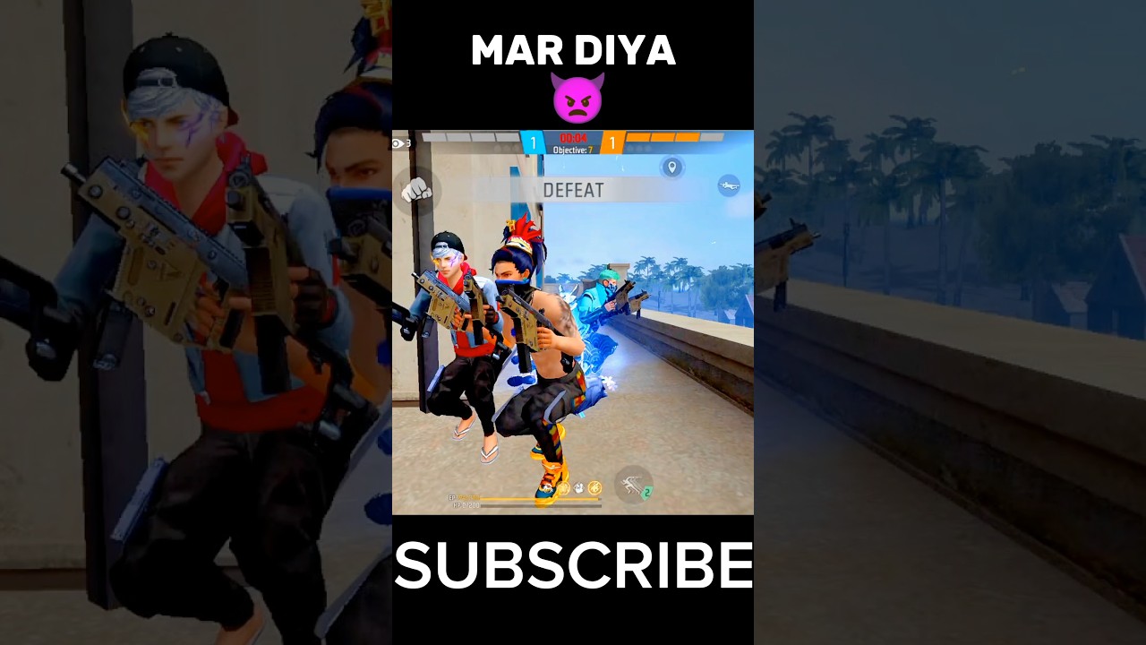 AWM king is return 👿 free fire 🔥