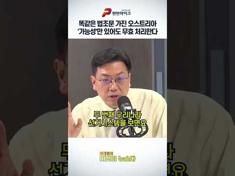 똑같은 법조문 가진 오스트리아 '가능성'만 있어도 무효 처리한다
