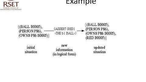 CS366 NLP Module 4 Semantic Logical Form