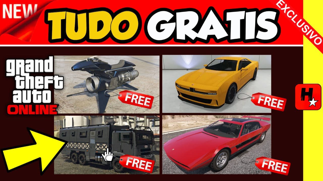 Carros de graça pela concessionária no GTA 5 ONLINE, aprenda como obter de  graça !!! 