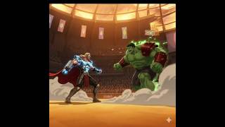 THOR VS HULK | #shorts#avengers#hulk#thor#anime#fight#battle#combat#ai#edit#motivation