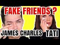 JAMES CHARLES & TATI FAKE FRIENDS?