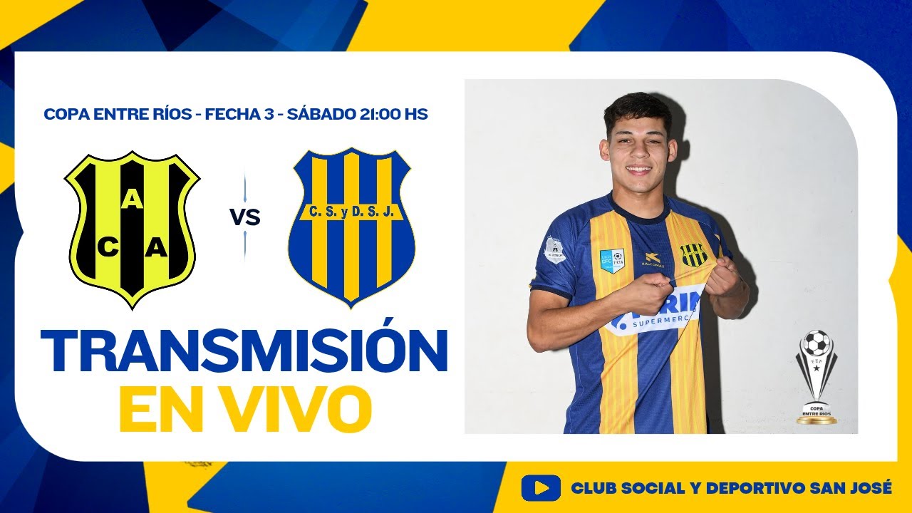 Almagro (CdU) vs San José - Copa Entre Ríos - Fecha 3