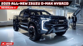 2025 All-New Isuzu D-Max Hybrid Revealed: The New Off-Road King!