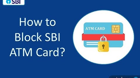 SBI CARD BLOCKING THROUGH SBI QUICK APP(NFC ENABLE / DISABLE AND ATM CARD SWITCH ON AND OFF )
