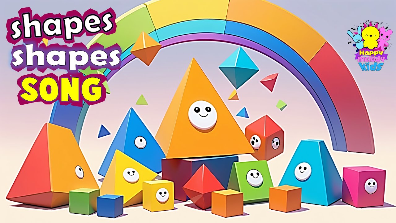 🎶🎶 shapes shapes 🎶 | song for kids 🎶 nursery rhymes - YouTube