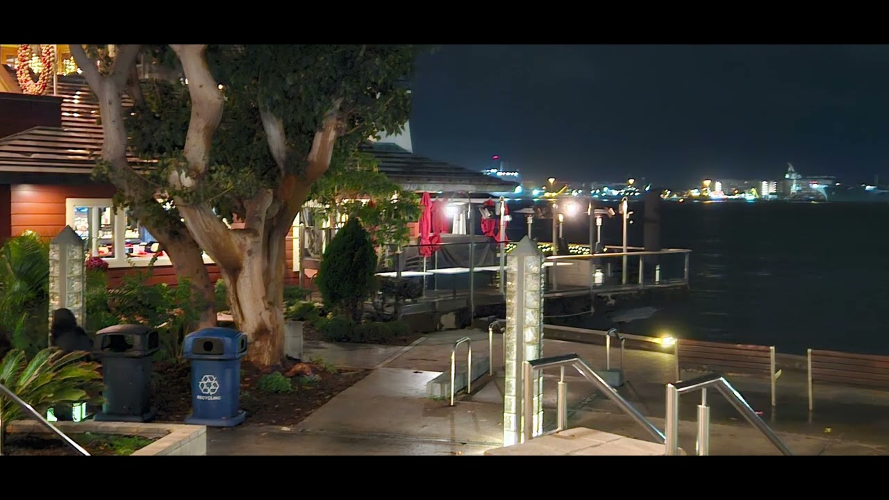 San Diego Downtown Marina photo montage