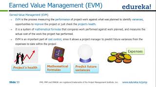 PMP Earned Value Management   PMP Training   PMP Tutorial   Edureka
