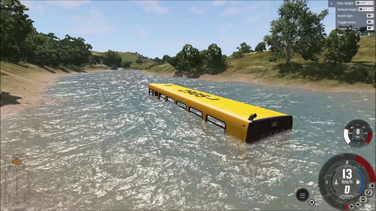 BeamNG.drive New Water Physics, Ship and Submarine Gameplay