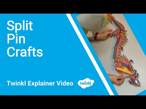 5 Split Pin Crafts for Kids - 10 Minutes of Quality Time