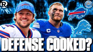Lions Fall to 1-1: Defense Gets EXPOSED by Josh Allen...