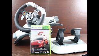 : Xbox 360 Steering Wheel W/ Forza Motorsport 4