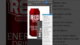 Soda Can Mockup Photoshop Tutorial #shorts #photoshop