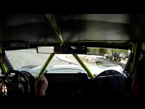 Video till Jay Leno kör rally med en Toyota RAV4