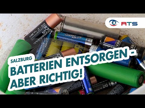Batterierecycling und Co.: Was im Restmüll nichts zu suchen hat