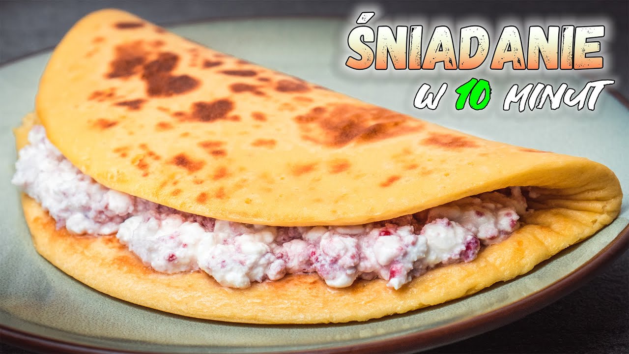 Proteinowy MOCARZ - szybki placek na śniadanie. Idealny przed i po TRENINGU
