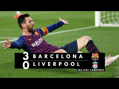 EL MESSI DESTRÓI! Barcelona x Liverpool | Melhores Momentos - 01/04/19