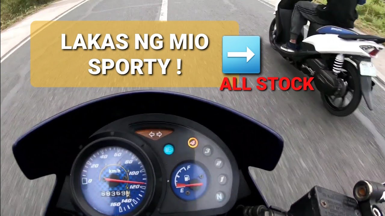 MIO SPORTY VS. XRM RS 125 | ALL STOCK ENGINE!