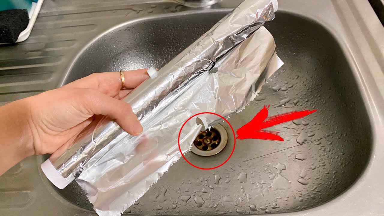 Put aluminum foil in your drain! and after 5 minutes you will be