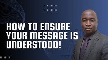 The Communication Process Explained: How to Ensure Your Message is Understood! #communicationskills