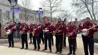 Quaker City String Band fittingly conclude the funeral of Jerry Blavat-the boss with the hot sauce!