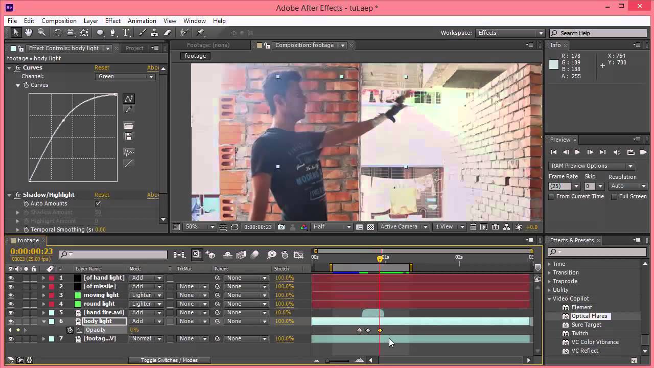After Effects Tutorial: Iron Man Repulsor Effect - YouTube