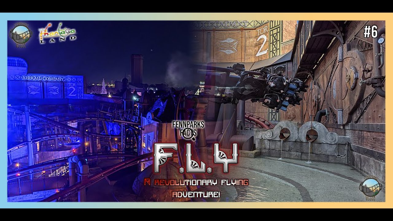 FennParks Facts! "Flying through the Steampunk world of Rookburgh!" [EPISODE] #6🔍👀📚🎢🌬🪁