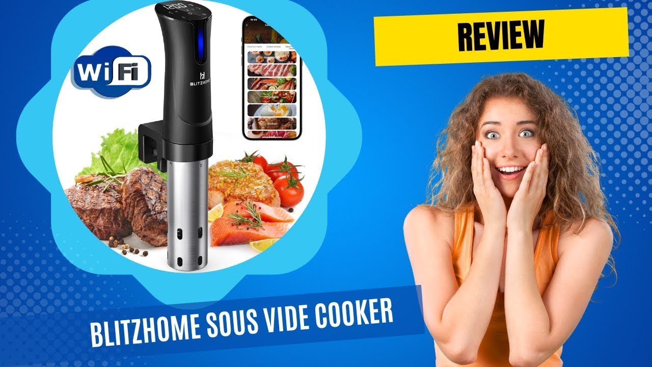 Review BlitzHome Sous Vide Cooker Home Appliance Thermal Immersion Circulator Timer On Aliexpress