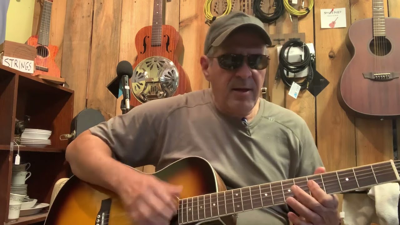 Billy Boy Blues Original Song Guild OM260CE Deluxe Texas 