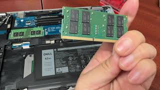 Installing Crucial 16GB DDR4 3200 SODIMM on Dell Latitude 5420 Laptop