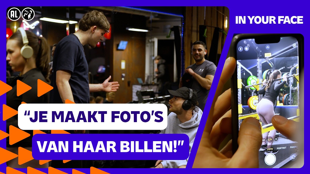 JONGEN maakt stiekem SEKSUELE foto's in sportschool | In Your Face S4 #1 | NPO Start Next
