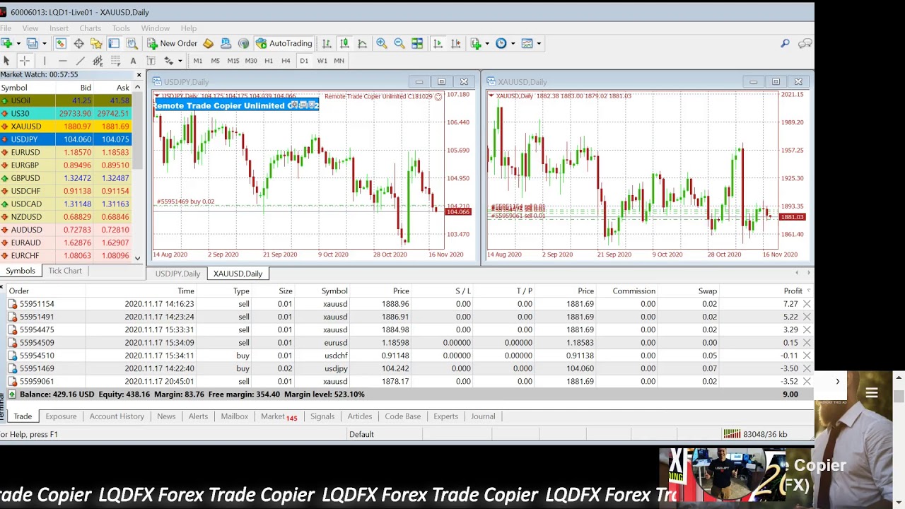 KouLeeFX LQDFX Free Trade Copier for LQDFX Affiliates 