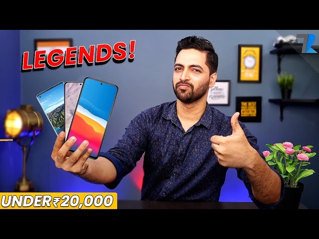 Top 3 Smartphones Under ₹20,000 In India [May 2021]
