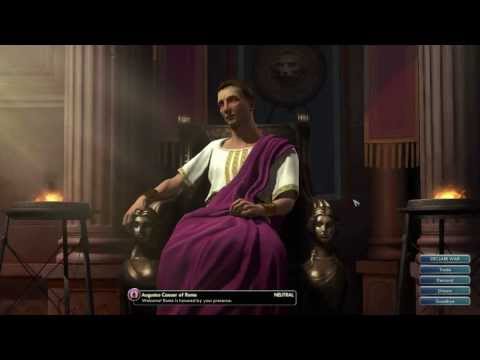 Civilization V Leader | Augustus Caesar of Rome