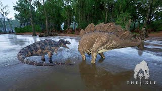 Ceratosaurus VS Stegosaurus | The Isle Evrima เกาะไดโนเสาร์ SS6 #60