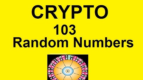 Crypto 103