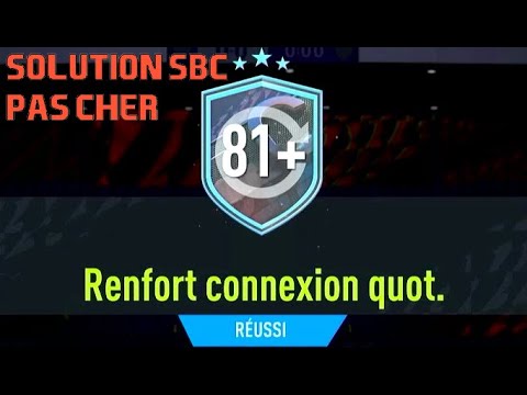 FIFA 22 - SOLUTION SBC RENFORT CONNEXION QUOT. PAS CHER FACILE ET RAPIDE DCE