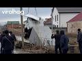 Box Truck Crane Rescue Fail || ViralHog