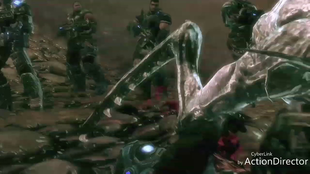 Gears of war 2 muerte de B. Carmine YouTube