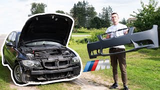 Dedam M3 priekinį BMW bamperį!