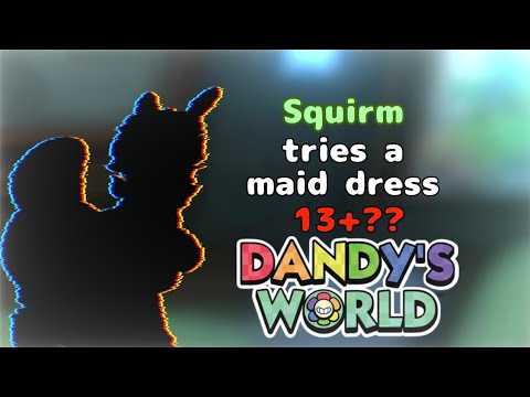 Squirm finds a Maid dress (13+?) -// Dandy's world gl2 animation // Cuddlebug (Squirm x goob) 