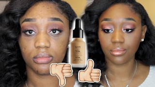 NEW NYX Total Control Foundation Review and Demo | Oily Skin