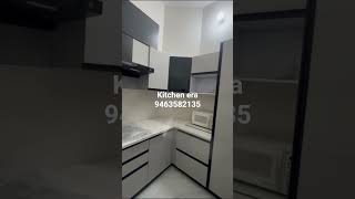 action tesa acrylic with g handle #modularkitchen #kitchens #kitchencabinets