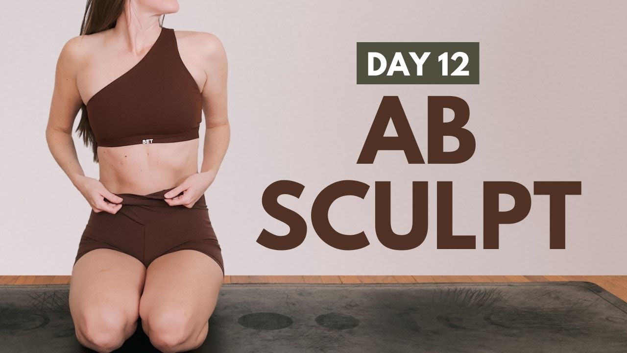 10 Min Deep Core Pilates Abs | Low Impact, At-Home Core (Day 12)