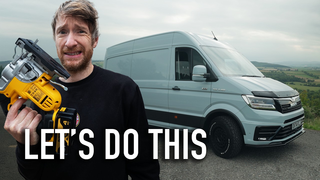 Переделываю свой новый фургон 4x4 в кемпер для приключений