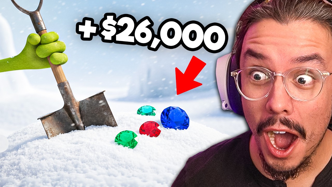 This Game Is About Shoveling Snow Or You Die... (Froggy Hates Snow)